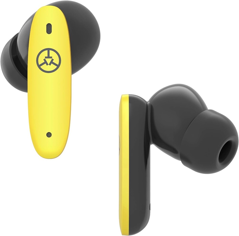 TecTecTec TEAM8 E - Golf GPS Earbuds - Distance to Front/Middle/Back - Yellow