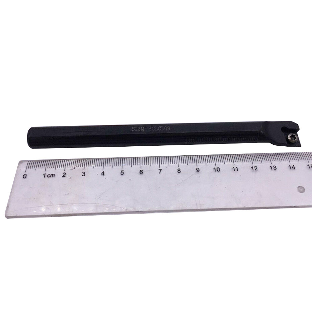 2pc CCMT09T304 insert+S12M-SCLCL09 12mm Left Hand Lathe Boring Bar Tool Holder
