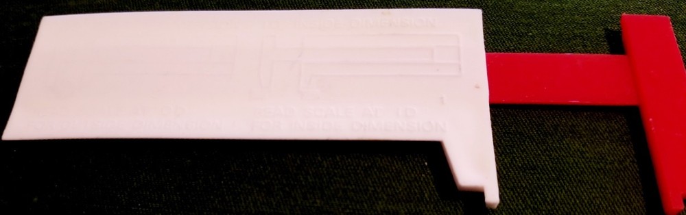 Handy Measure Plastic Caliper Ruler