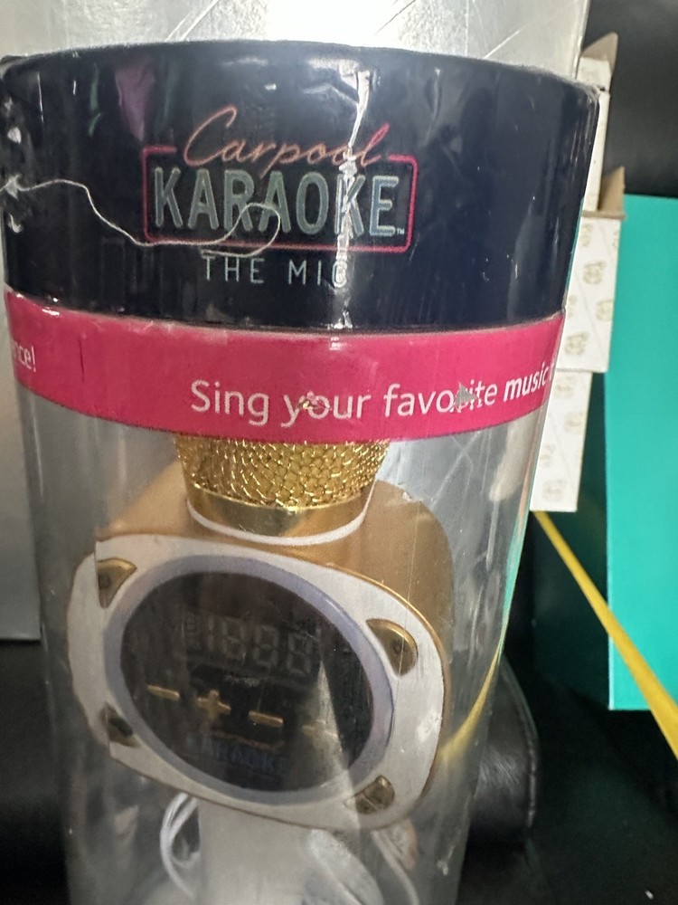Never Removed James Gordon Singing Machine Carpool Karaoke Bluetooth Microphone