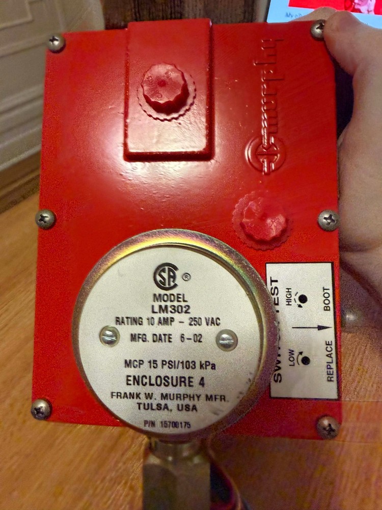 Murphy LM302 Level Maintainer