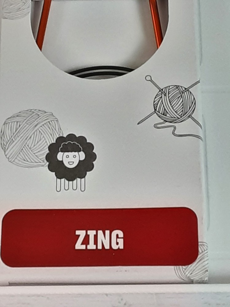 NEW Knit Pro 47124 Zing US 2 32 Inch Fixed Circular Needles