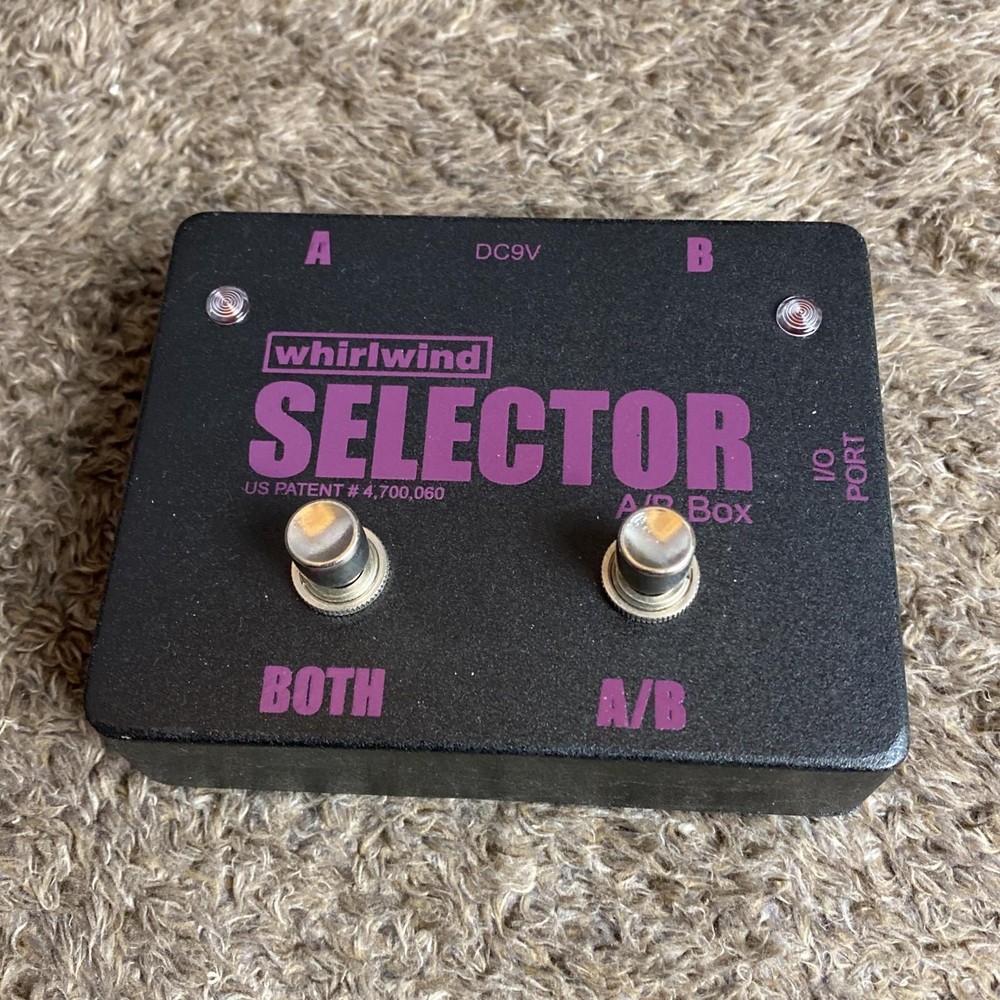 WhirlWind Selectop A/B Box Line Selector Pedal Used