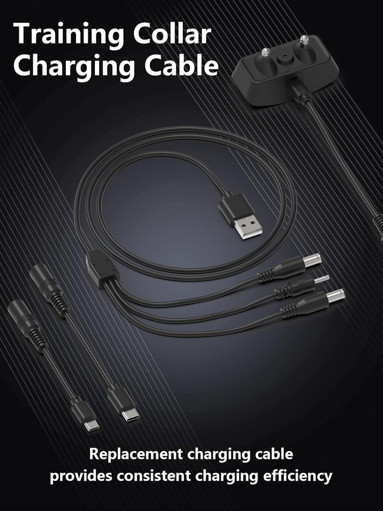 High-Efficiency Replacement Charger for E Collar Compatible with All Brands