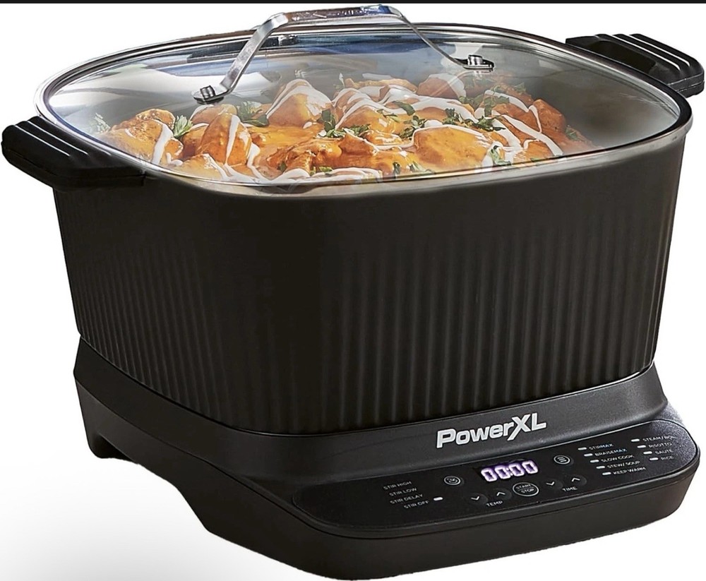 Power XL Stirmax Multi-Cooker, 9 functions, Hands-free, Press It, Forget It