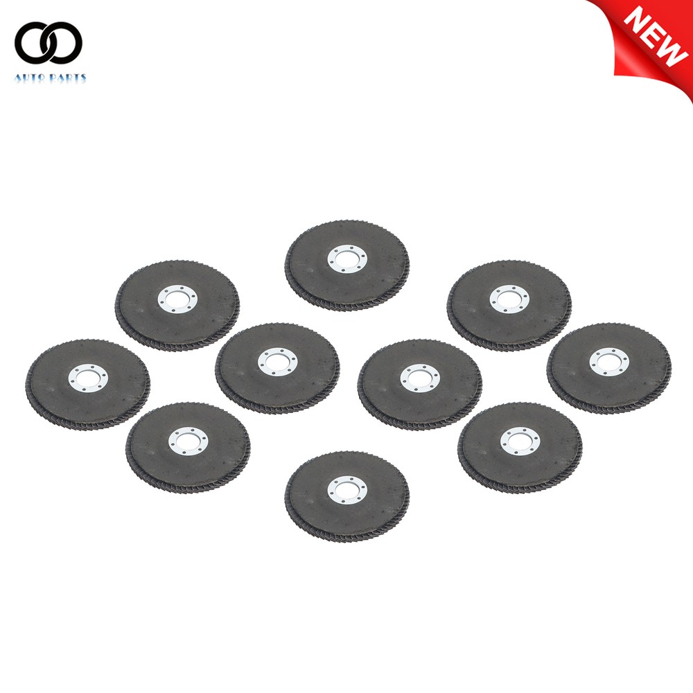10Pack Flap Disc 4.5" × 7/8" 60 Grit Grinder Sanding Grinding Wheels US