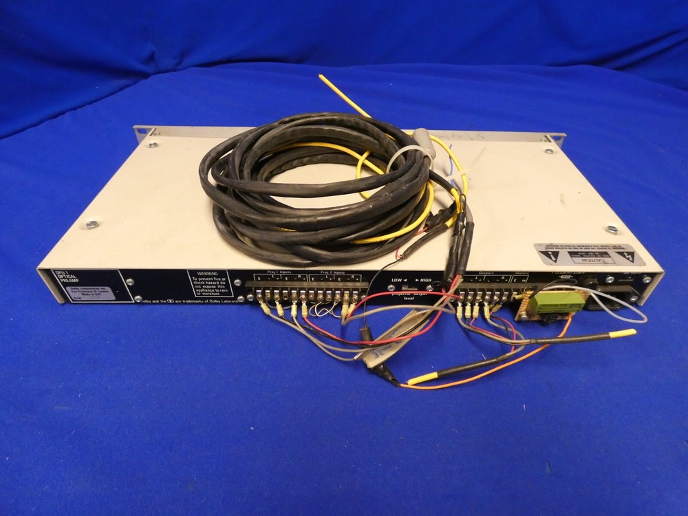 Dolby OPU1 Optical Preamp w/ 137A Amplifier Module AS IS/ Parts