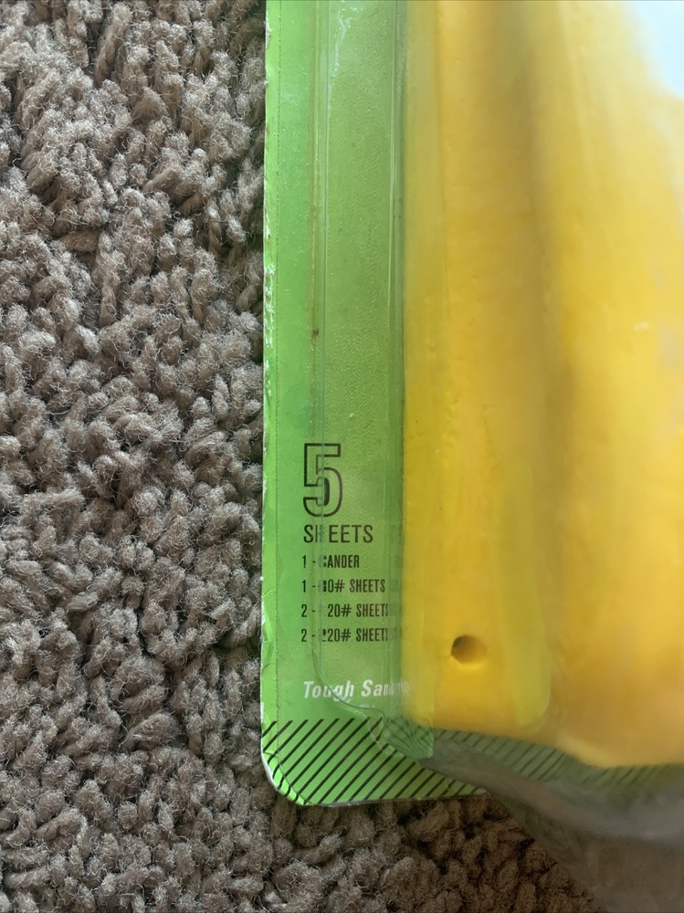 Gator Finishing Block Sander With Hook And Loop Sheets All Purpose