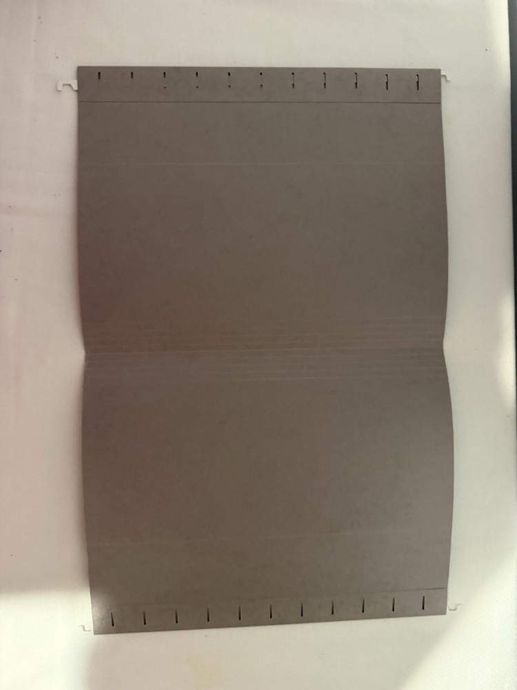 Hanging File Folders Set Of 25 Gray