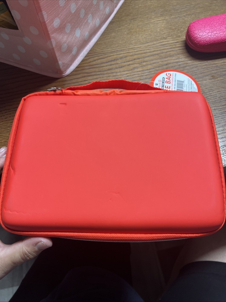 First Aid Kit Pouch/Bag Empty Zipper Red/White Soft Side