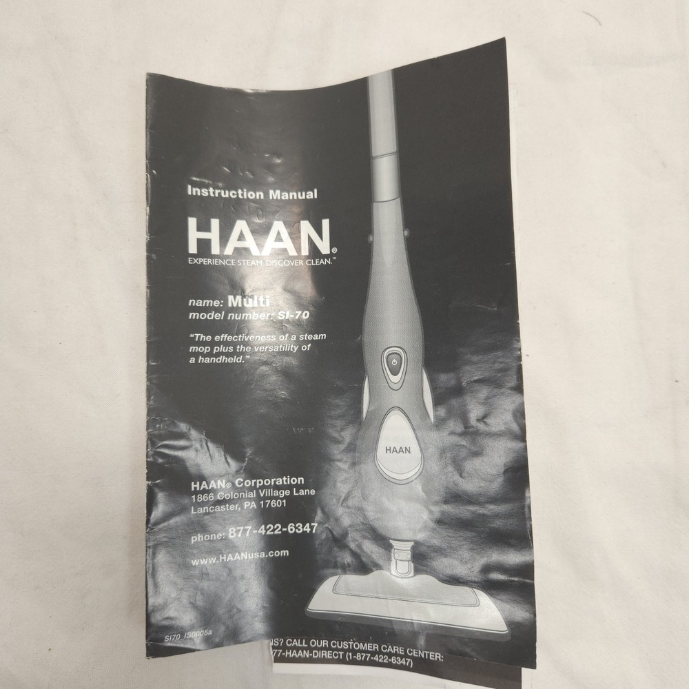 Haan Fresh Rinse Lime and Scale Remover 9 Packets Instruction Manuals Slim Multi