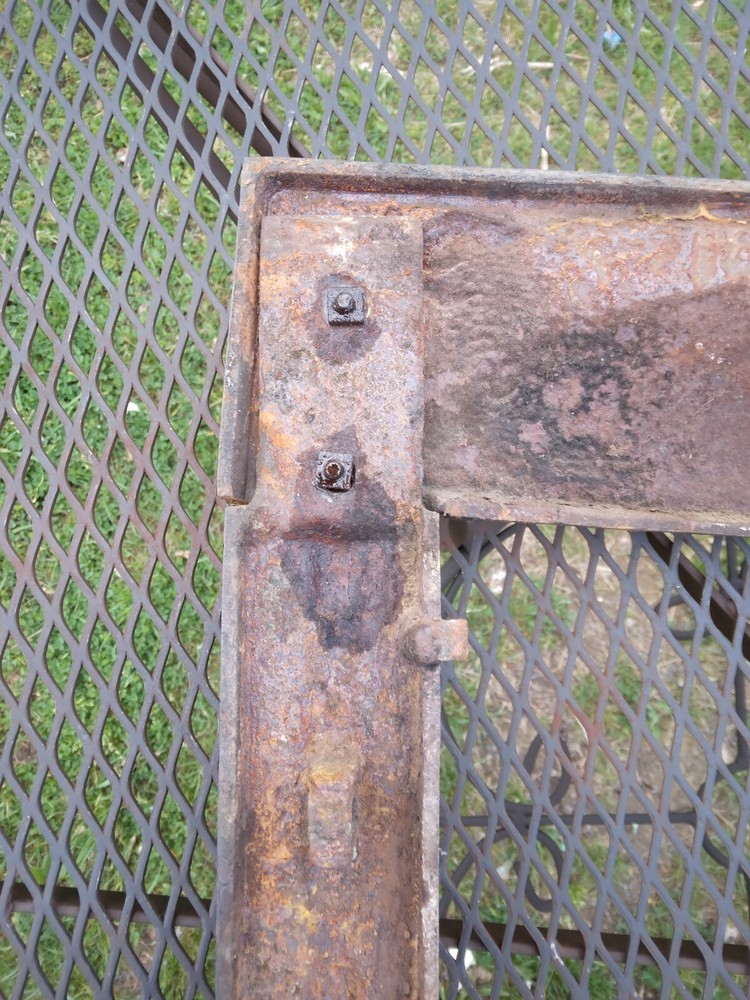 Antique Victorian Cast Iron Fireplace Surround