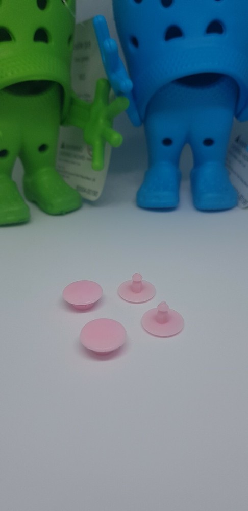 4 PINK RIVETS,FASTENER,BUTTON, NEW (FAST SHIP) fits CROC