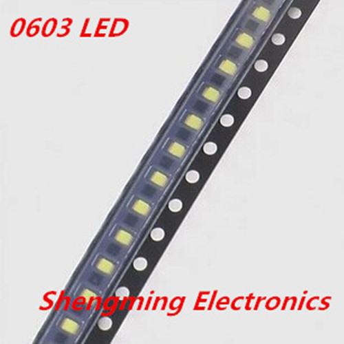 4000pcs 0603 Blue LED lamp beads  SMD LED
