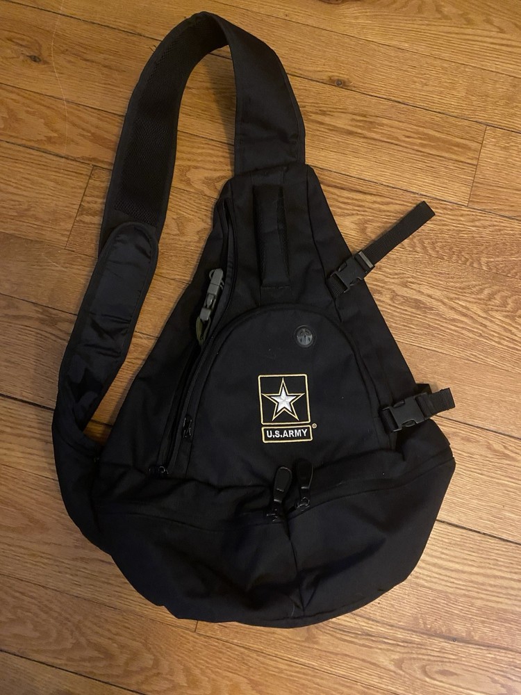 US ARMY Shoulder Sling Pack Nylon Preowned