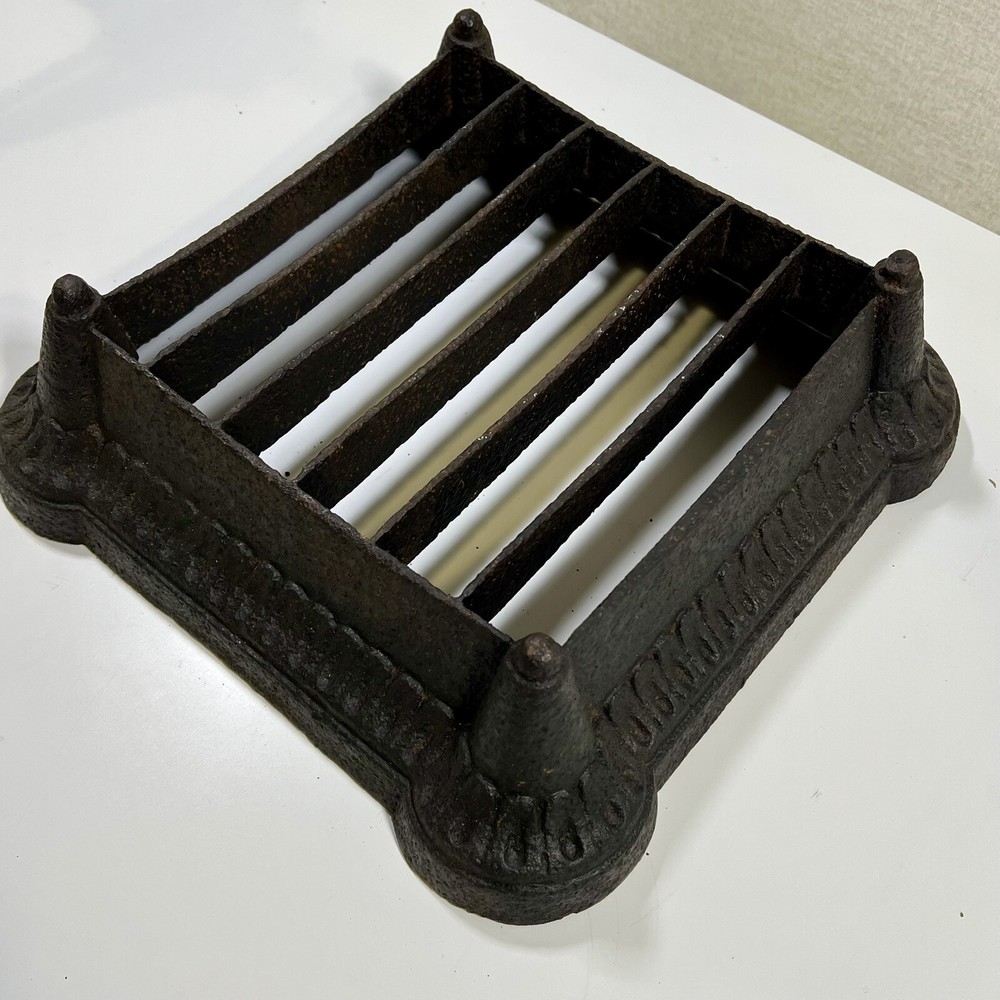 Vintage antique cast iron boot scraper