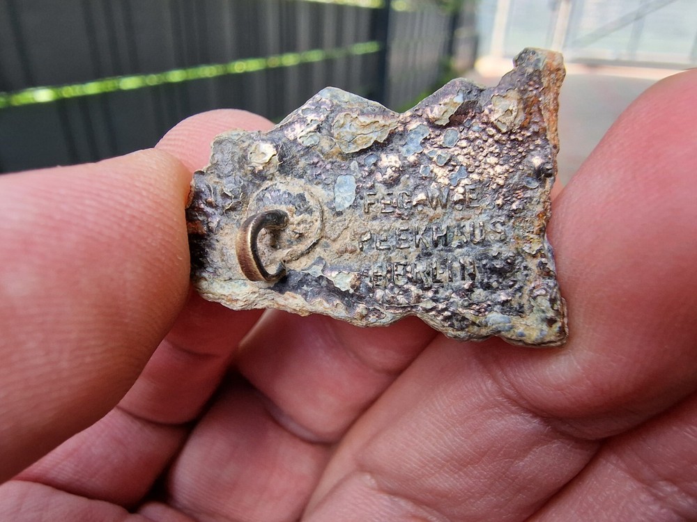 WW2 Original German Badges Front Item Relic.