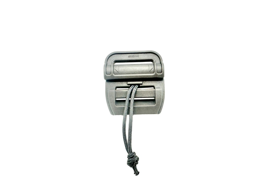 Duraflex 25mm Quick Release Buckle / Tubes V2 ( Wolf Grey) Rapid Opening