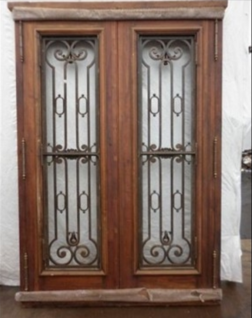 Antique Double Entry door. A1388CA