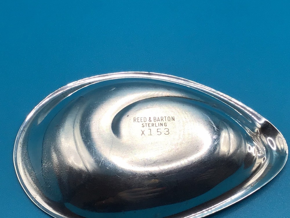 Vintage Read And Barton Solid Sterling Silver 925 Set Of Two Nut Dishes.