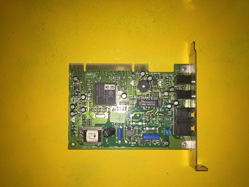 2x PCI Modem Cards, 1 has sound