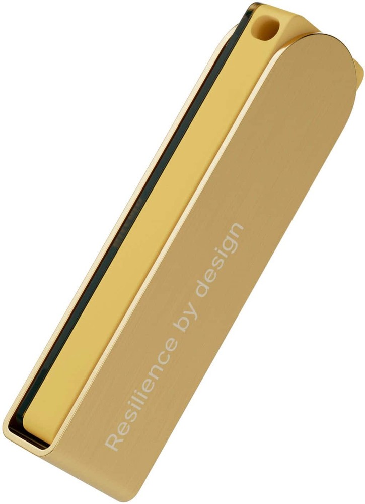 Ledger - Nano X Crypto Hardware Wallet - Bluetooth - Gold