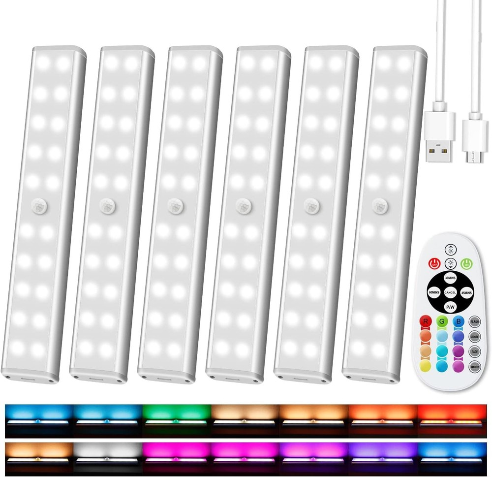 Adjustable Color Temperature Cabinet Lights