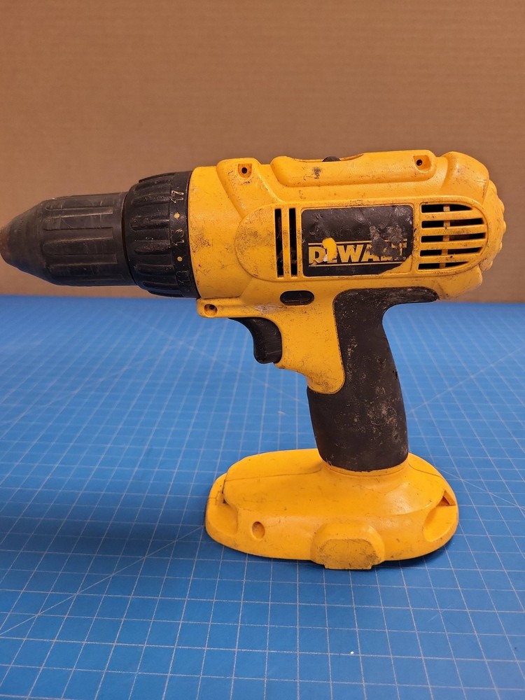 DeWalt Cordless Drill Driver Power Tool Yellow Compact Handheld DIY Project