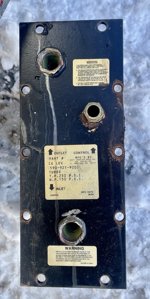 Weil McLain CGT   Tankless Coil For Gas Hydronic Boiler