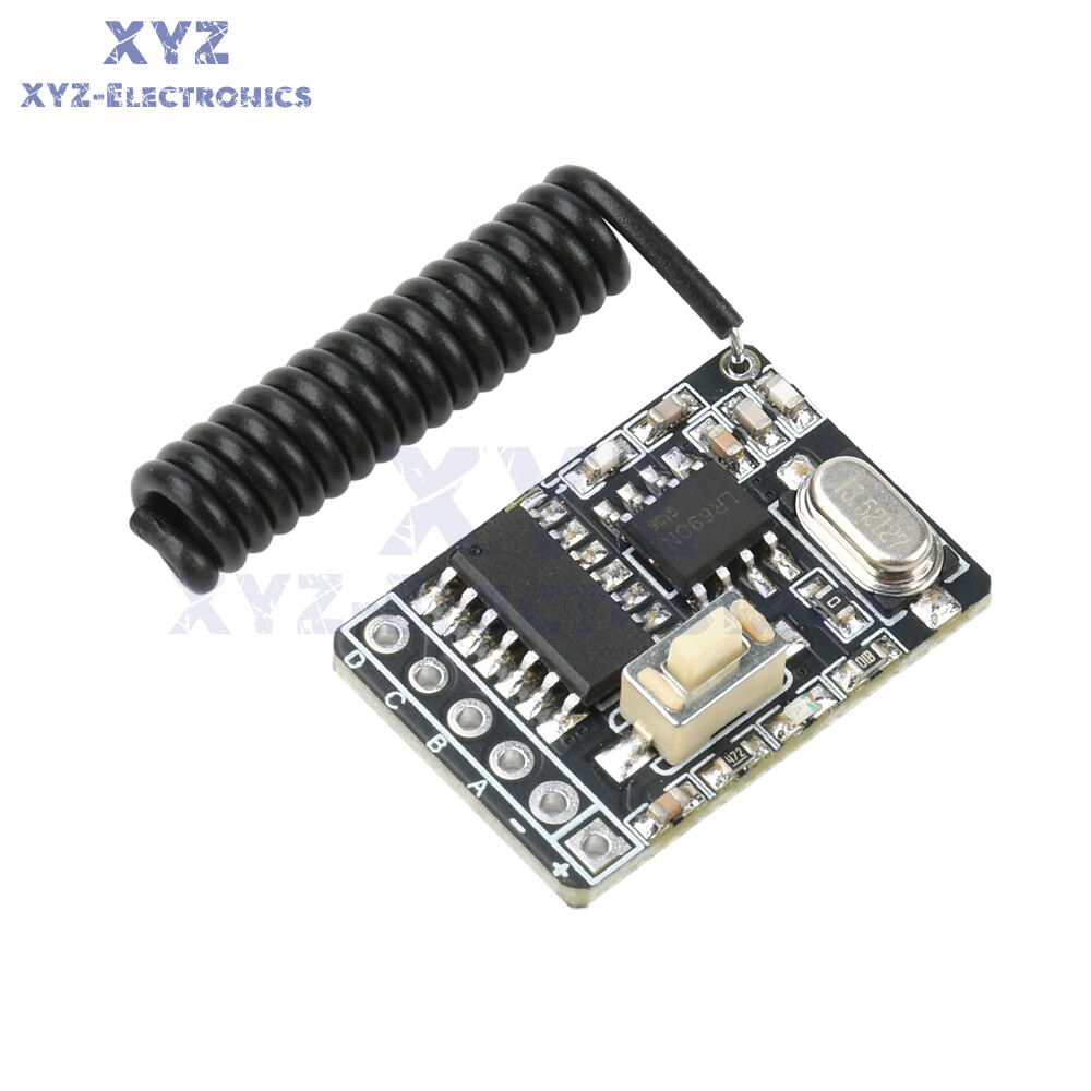 433Mhz Wireless Remote Control Switch Learning Code Decoding Receiver Module DIY