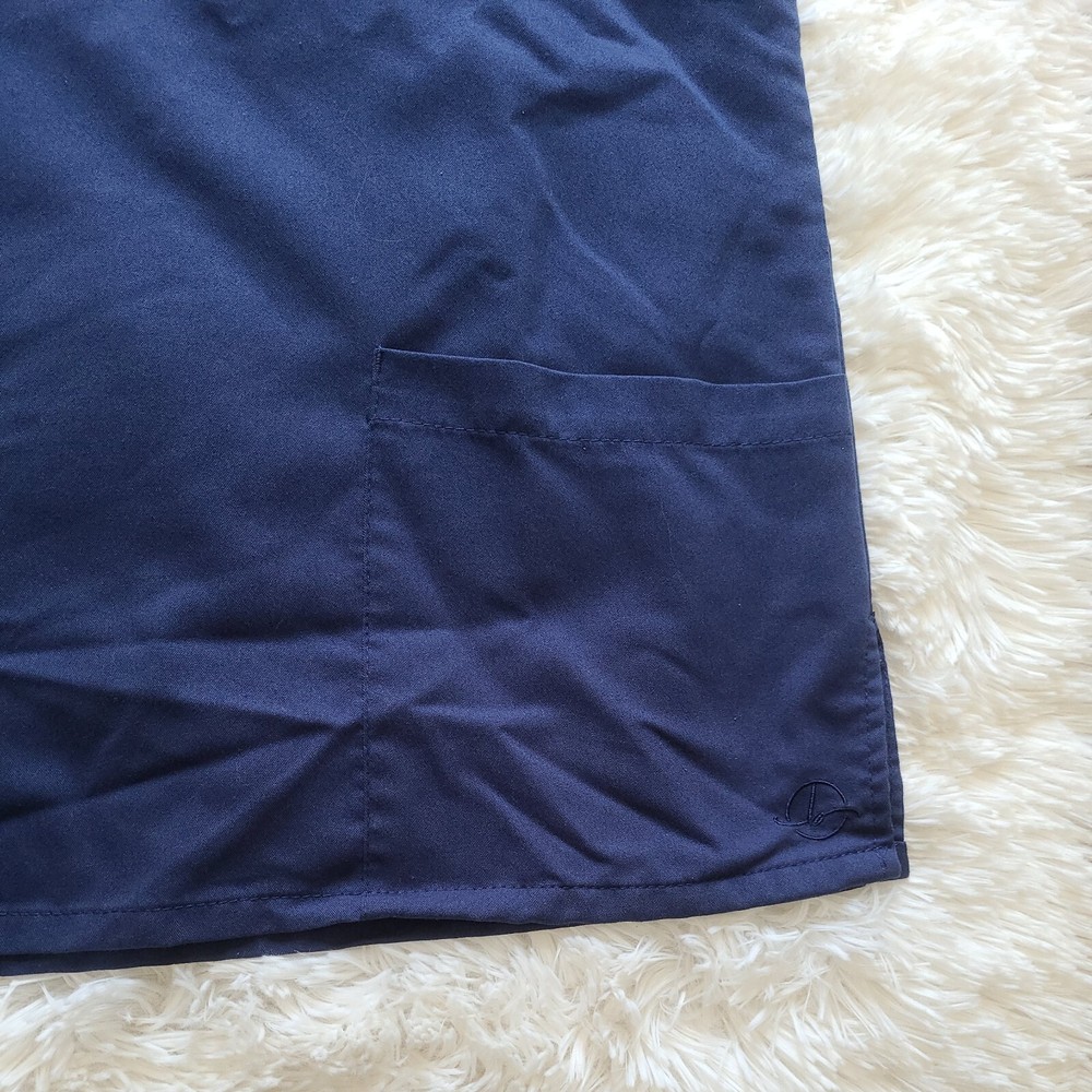 Unisex Navy Blue Scrub Set Size XS, EUC