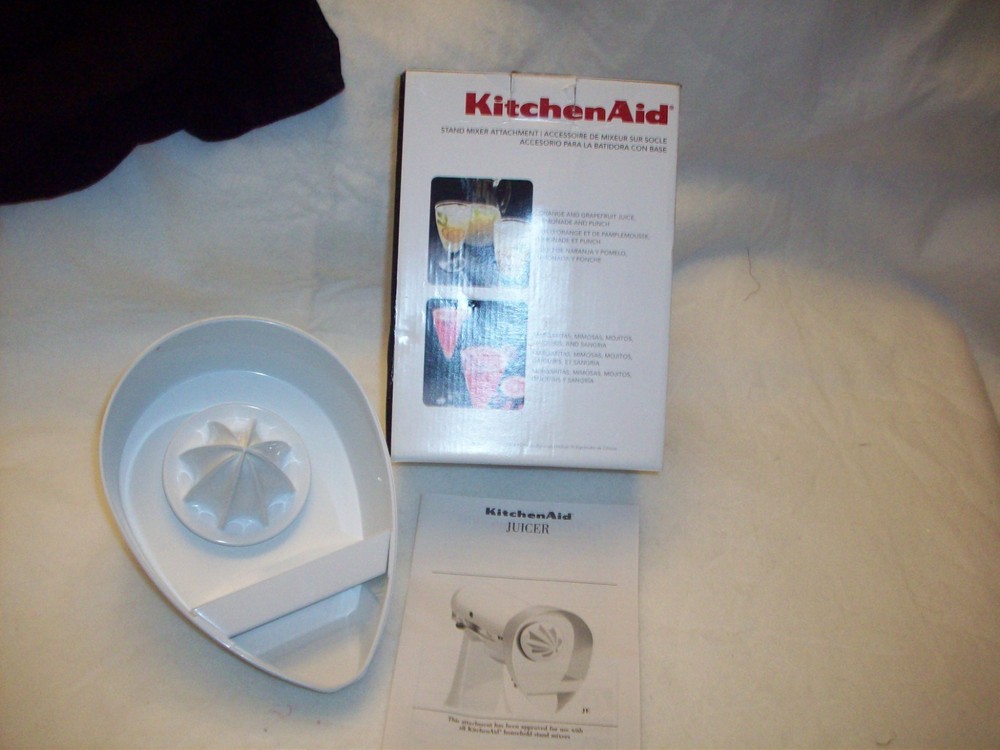 Kitchen Aid Citrus Juicer Stand Mixer Attachment Set JE