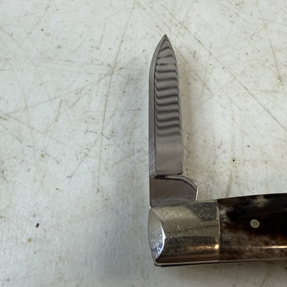 Case Xx 6269 3 DOT SMALL CONGRESS 2 BLADE KNIFE BONE NEVER SHARPENED