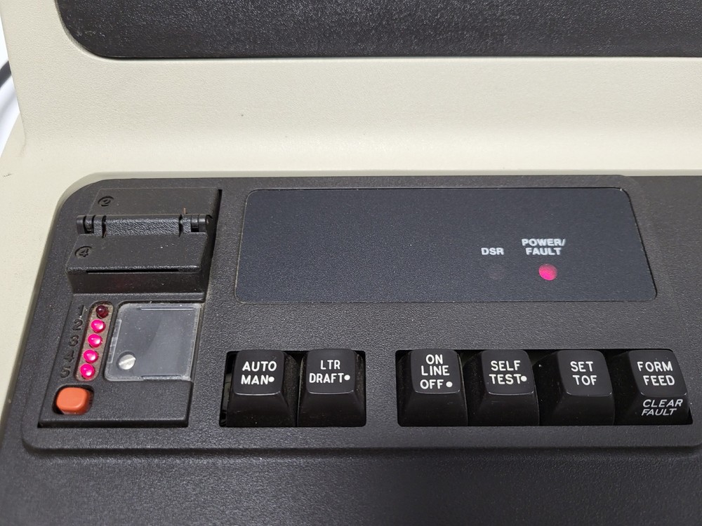 Vintage 1980s Digital DEC LetterPrinter 100 Dot Matrix Printer (Powers On)