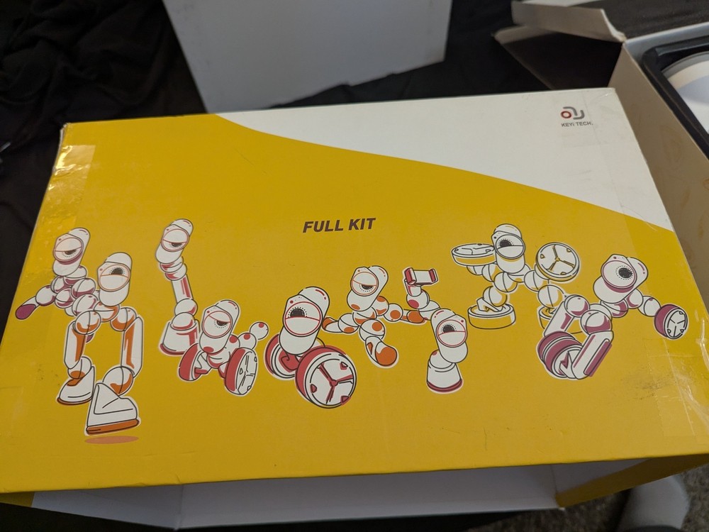 Keyitech ClicBot Robot,Original Full Kit.IMPORTANT!!! BRAIN FIXED BATTERY FIXED