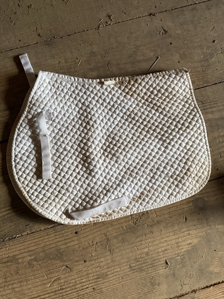 Pony Saddle Pad White