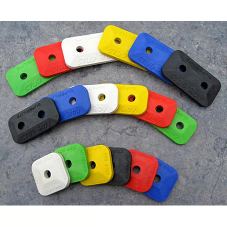 Stud Boy Super-Lite Plus Single Backer Plates - Green - 24 Pack Snowmobile