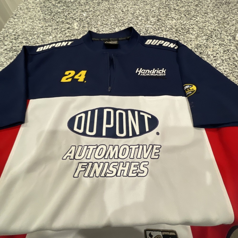 Chase Authentics Jeff Gordon 1/4 Zip Pullover L NASCAR Racing