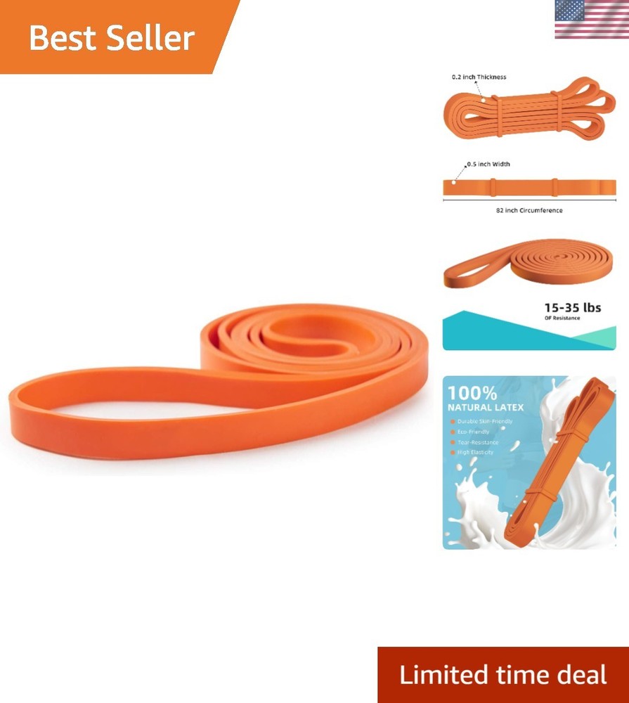 Compact Exercise Bands for Home Workouts - Durable & Eco-Friendly Rubber Design