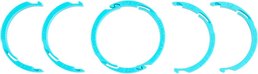 FOX Volume Spacers - Float X Nude 0.1", 2023, Qty 3