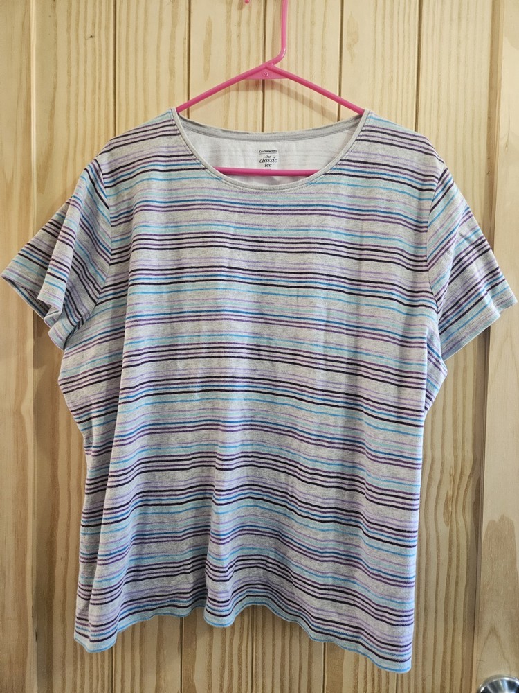 Croft & Borrow 3XL Striped Tee