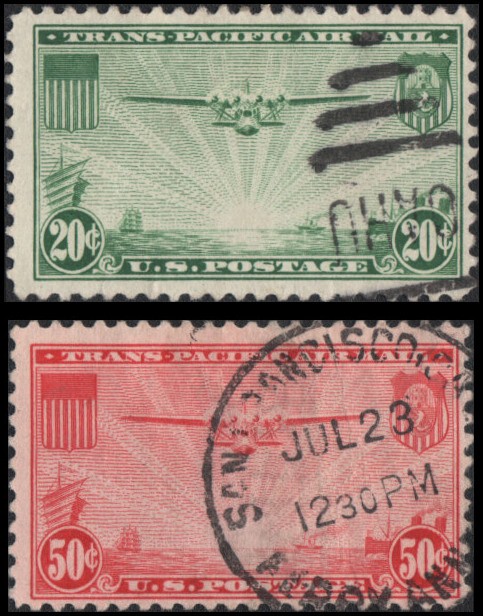 US #C21-C22 Used
