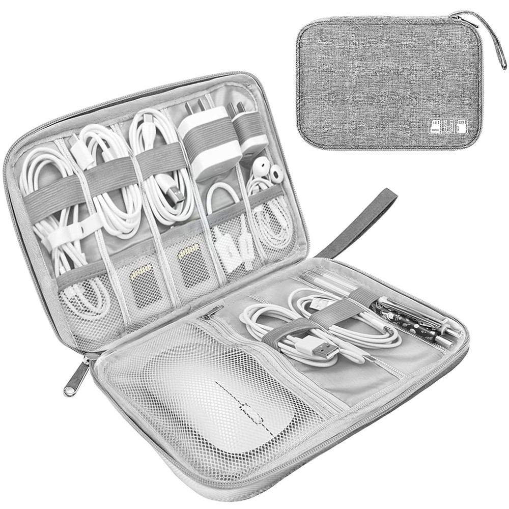 Electronics Organizer Travel Case,Electronic Storage Bag,Portable Waterproof ...