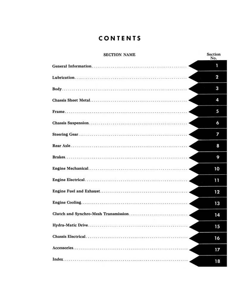 1952 Cadillac Shop Manual