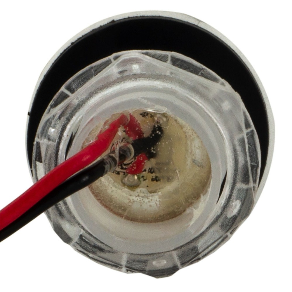 Livewell Round Led White RV Courtesy Light 12V Waterproof 4 Pack