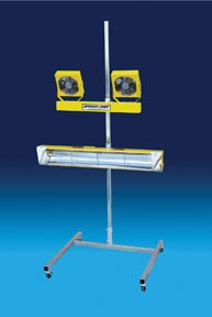 Speed Dry Waterborne Drying System with Heater INF-15-1015