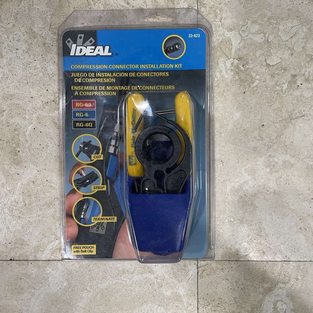 IT Ethernet Network Cabling Tools Kit LOT