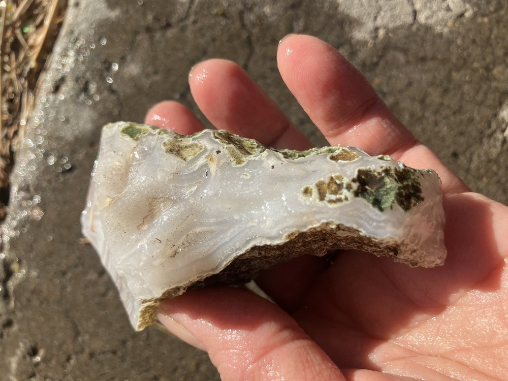 Luna Blue Agate (Rough)
