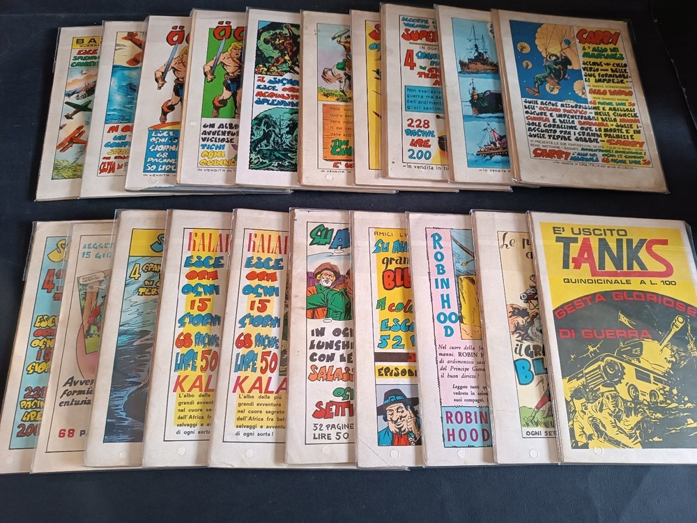 DAVY CROCKETT 1/20 Original Comic Book Complete Series