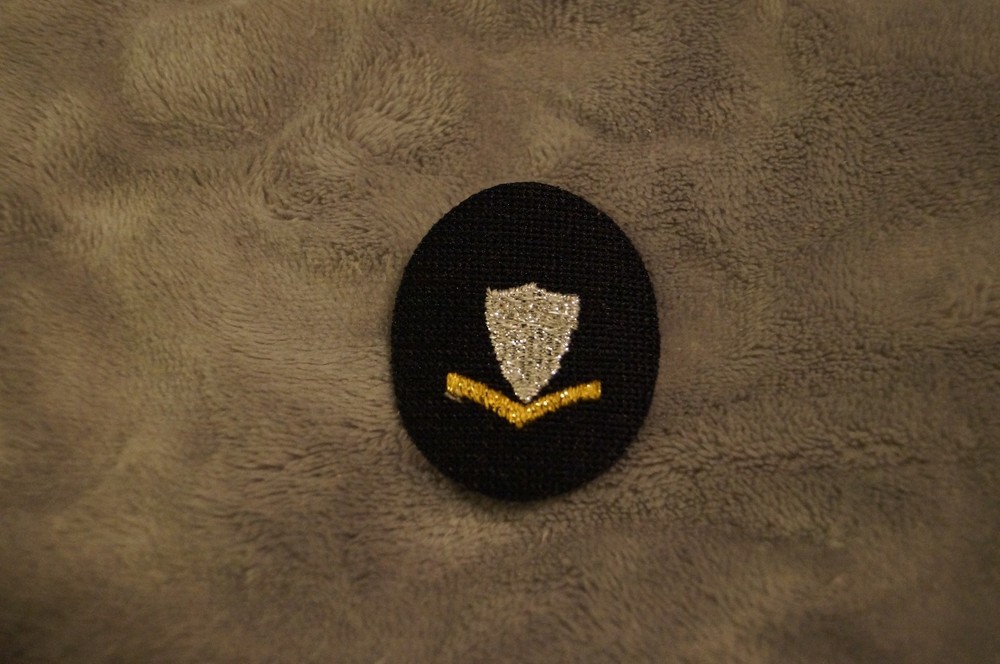 US Coast Guard Garrison E-4 Embroidered Cap Military Patch